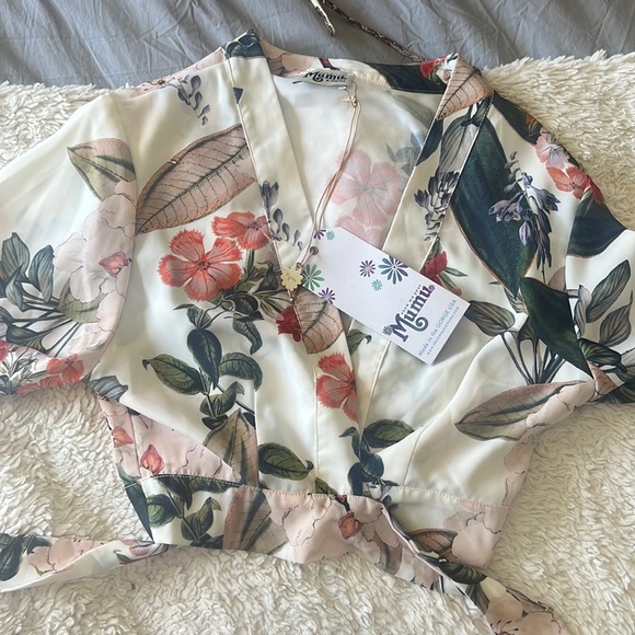 Show Me Your MuMu Tops - NWTs Show Me Your Mumu Wrap Top